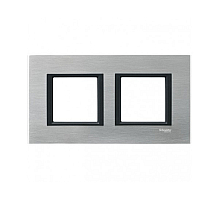 Рамка 2-постовая Schneider Electric Unica Class MGU68.004.7A1