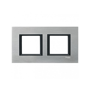 Рамка 2-постовая Schneider Electric Unica Class MGU68.004.7A1