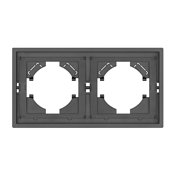 Рамка пластиковая на 2 поста Arlight FRM-TENDO-SFPL-2-GR 054648