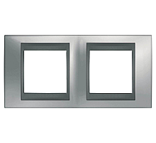 Рамка 2-постовая Schneider Electric Unica Top MGU66.004.238