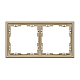 Рамка пластиковая Arlight FRM-NOBE-SFPL-2-GD 054217