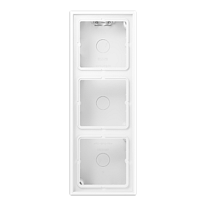 Коробка трехместная Jung LS583AWWM