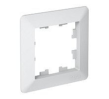 Рамка 1-ая Systeme Electric AtlasDesign Air Лотос/дымчатый белый ATN221301