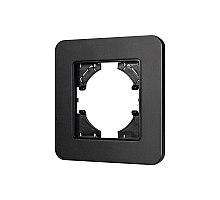 Рамка алюминиевая на 1 пост Arlight FRM-AKIRY-SFAL-1-BK 049685
