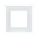 Рамка одноместная Arlight FRM-GLARE-GS-1-WH 043786