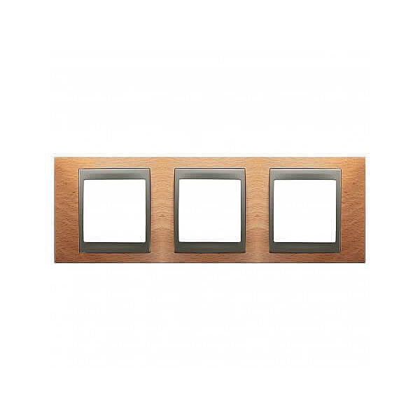 Рамка 3-постовая Schneider Electric Unica Top MGU66.006.298