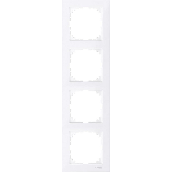Рамка на 4 поста Schneider Electric Merten MTN4040-3625