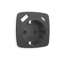 Лицевая панель для розетки с/з со шторками 2USB A+C Ambrella Volt Omega OP9100