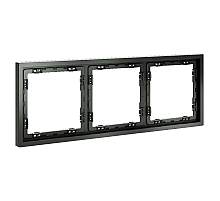Рамка на 3 поста Voltum S70 VLS100306 (титан)