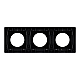 Рамка 3-местная алюминиевая Arlight FRM-PRESTO-ALR-3-BK 043872