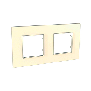 Рамка 2-постовая Schneider Electric Unica Quadro MGU2.704.25