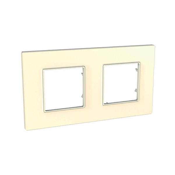Рамка 2-постовая Schneider Electric Unica Quadro MGU2.704.25