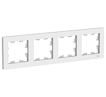 Рамка 4-ая Systeme Electric AtlasDesign Лотос ATN001304
