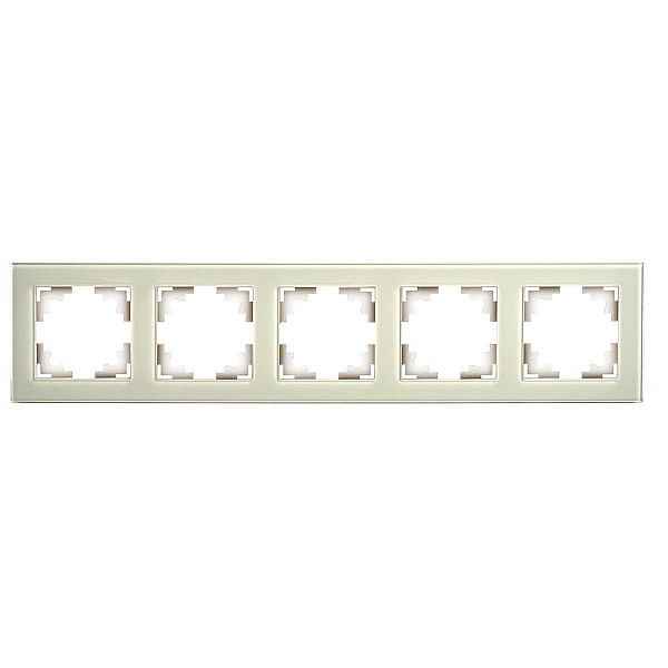 Рамка 5-постовая Stekker Катрин дымчатый GFR00-7005-07 49039