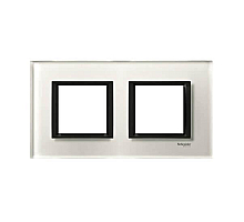 Рамка 2-постовая Schneider Electric Unica Class MGU68.004.7C2
