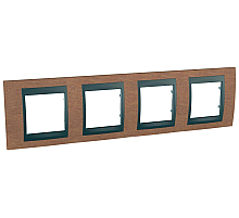 Рамка 4-постовая Schneider Electric Unica Top MGU66.008.2M2