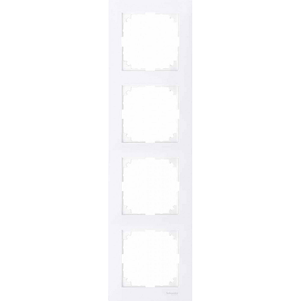 Рамка на 4 поста Schneider Electric Merten MTN4040-3625