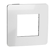 Рамка 1-постовая Schneider Electric Unica New NU280256