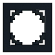 Рамка 1-постовая Stekker Катрин черный GFR00-7001-05 39518