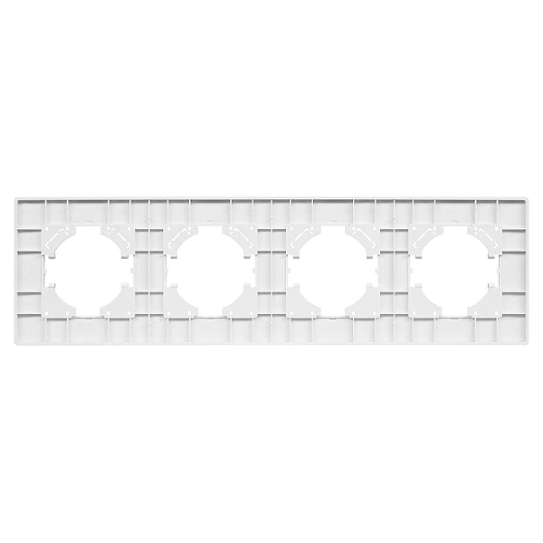 Рамка на 4 поста пластиковая Arlight FRM-PERIO-PL-4-WH 049758