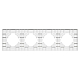 Рамка на 4 поста пластиковая Arlight FRM-PERIO-PL-4-WH 049758