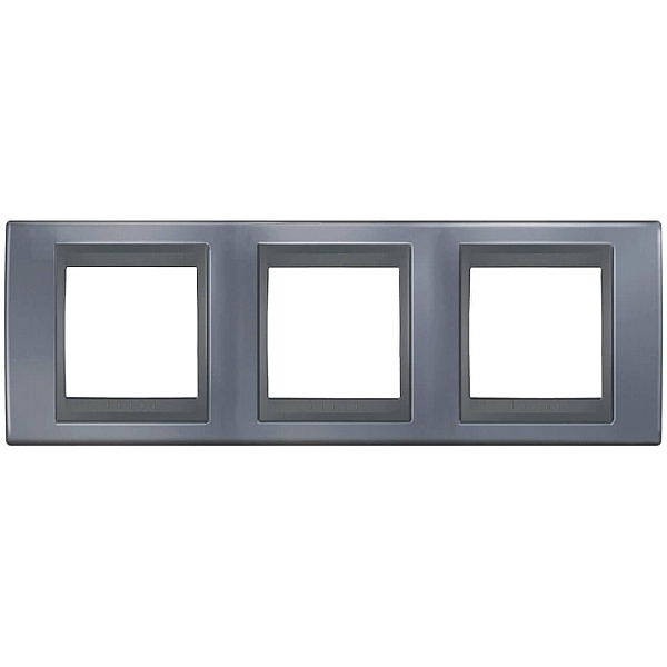 Рамка 3-постовая Schneider Electric Unica Top MGU66.006.297