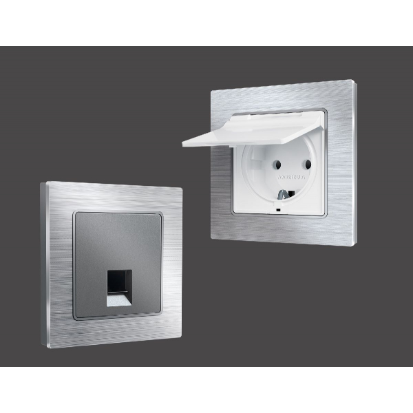 Рамка трехместная Ambrella Volt Platos AF550103 Рамка трехместная Ambrella Volt Platos AF550103