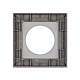 Рамка стеклянная на 1 пост Arlight FRM-GLARE-GC-1-GR 043834