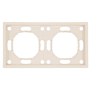 Рамка 2-местная Stekker Эмили PFR00-5002-08 серия Эмили кашемир soft touch 49911