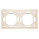 Рамка Stekker, PFR00-5002-08 2-местная Эмили, кашемир, soft touch 49911