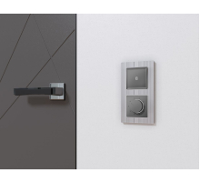 Лицевая панель Alfa (Антрацит серый) для терморегулятора теплого пола Quant Ambrella Volt AP6557