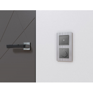 Лицевая панель Alfa (Антрацит серый) для терморегулятора теплого пола Quant Ambrella Volt AP6557