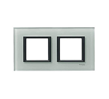 Рамка 2-постовая Schneider Electric Unica Class MGU68.004.7C3