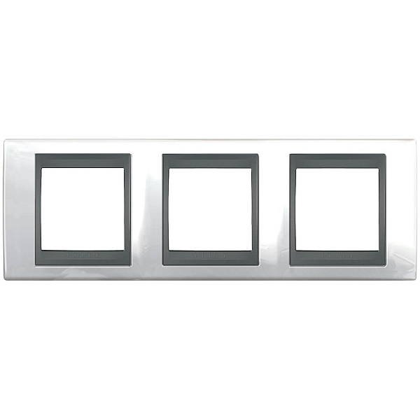 Рамка 3-постовая Schneider Electric Unica Top MGU66.006.292