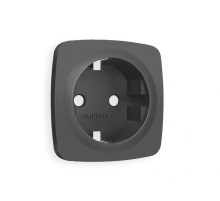 Лицевая панель для розетки с/з Ambrella Volt Omega OP9060