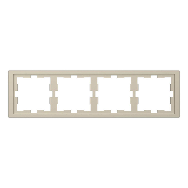 Рамка 4-постовая Schneider Electric Merten D-Life MTN4040-6533