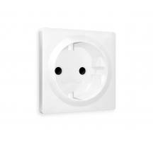 Лицевая панель для розетки с/з со шторками Ambrella Volt Alfa AP1070