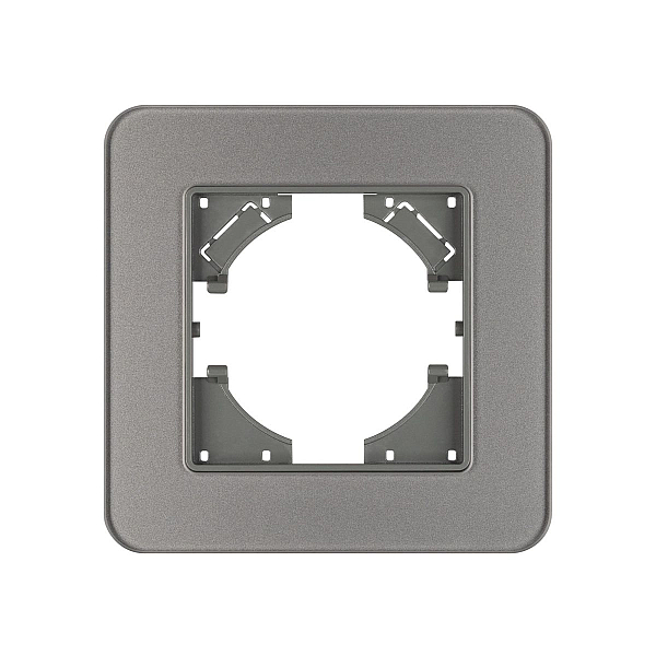 Рамка стеклянная на 1 пост Arlight FRM-OMALI-GS-1-GR 049665