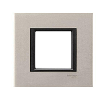 Рамка 1-постовая Schneider Electric Unica Class MGU68.002.7A2