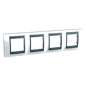 Рамка 4-постовая Schneider Electric Unica Top MGU66.008.292