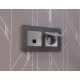 Лицевая панель для компьютерной/телефонной розетки RJ-45/RJ-11 Ambrella Volt Alfa AP5120