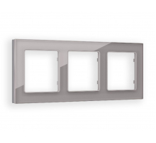 Рамка трехместная Ambrella Volt Platos AF330503