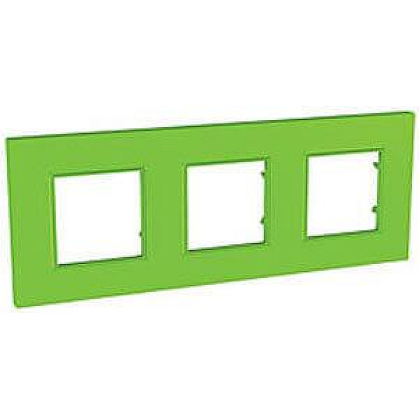 Рамка 3-постовая Schneider Electric Unica Quadro MGU4.706.27
