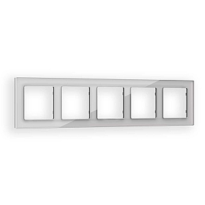 Рамка пятиместная Ambrella Volt Platos AF330405