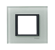 Рамка 1-постовая Schneider Electric Unica Class MGU68.002.7C3