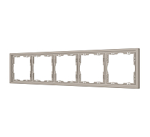 Рамка пластиковая Arlight FRM-NOBE-SFPL-5-CA 059462