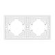 Рамка пластиковая на 2 поста Arlight FRM-TENDO-SFPL-2-WH 054649
