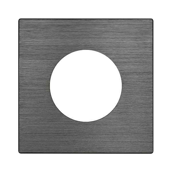 Рамка 1-местная алюминиевая Arlight FRM-PRESTO-ALR-1-GR 043877