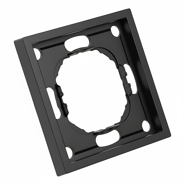 Рамка 1-постовая Stekker Эмили черный уголь PFR00-5001-05 49858
