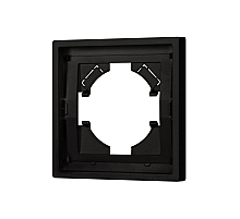 Рамка пластиковая на 1 пост Arlight FRM-TENDO-SFPL-1-BK 054642